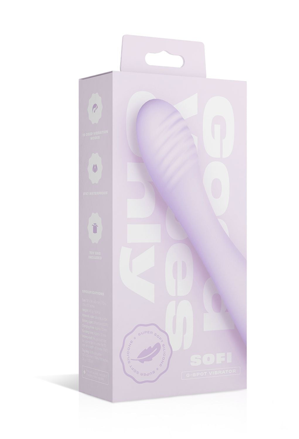 Good Vibes Only Soft Silicone G-Spot Vibrator - Loveangels