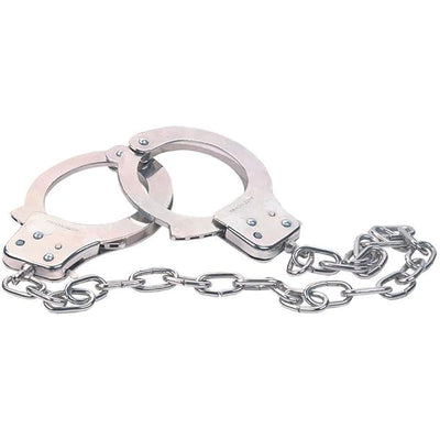 Guilty Pleasure Metal Handcuffs with Long Chain - Loveangels