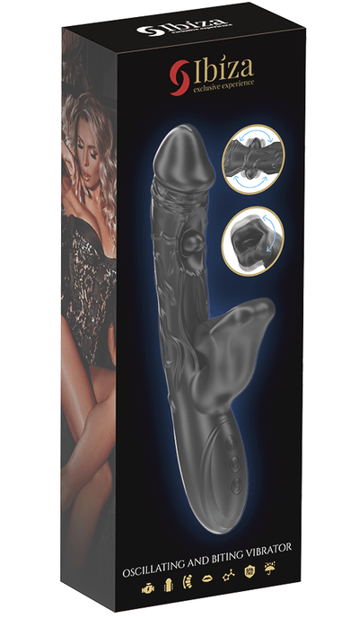 Ibiza Oscillating And Biting Rabbit Vibrator - Loveangels