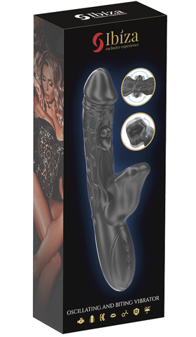 Ibiza Oscillating And Biting Rabbit Vibrator - Loveangels