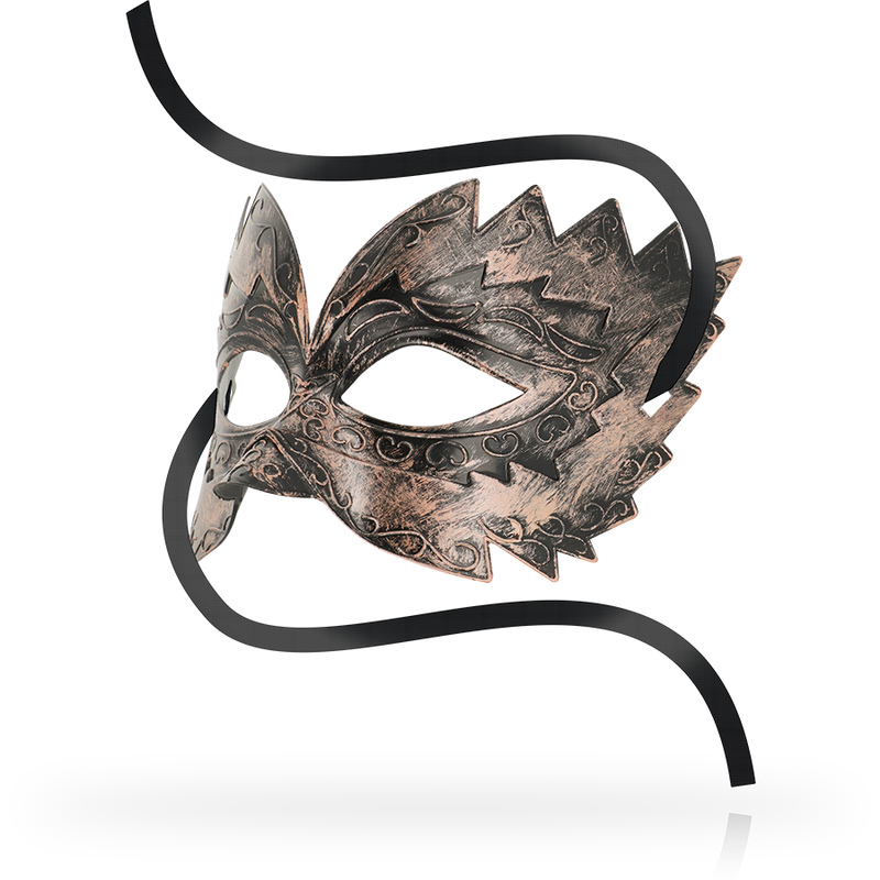 Oh Mama Venetian Style Antizaz Mask Copper