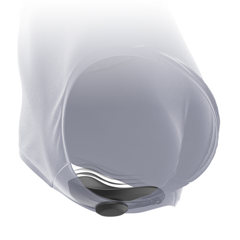 Black & Silver Preston Panty Vibrator With Remote