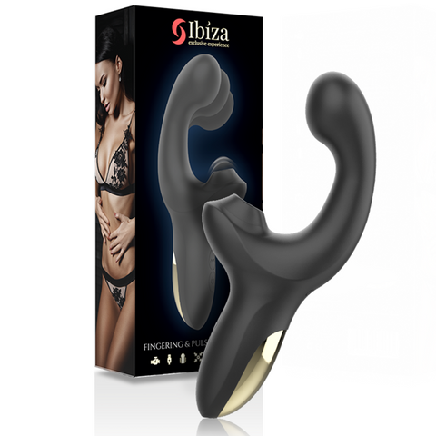 Ibiza Wave & Suction Vibrator
