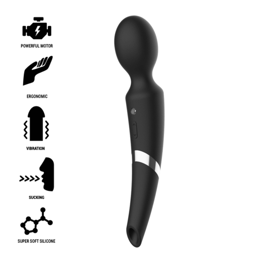 Black & Silver Beck Massager and Suction