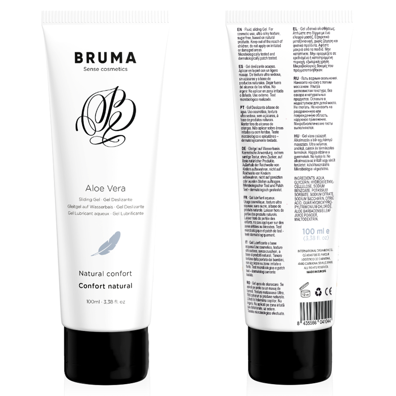 Bruma - Sliding Gel With Aloe Vera™ Natural Comfort 100 ML