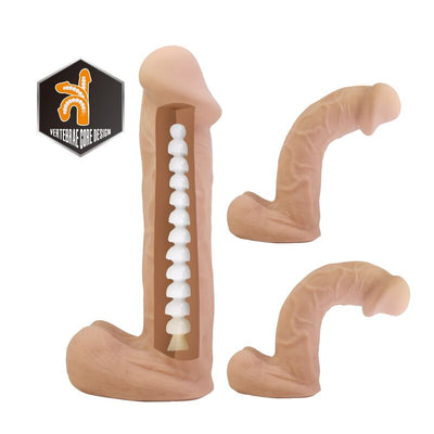Pretty Love Kaspar Harness With Posable 21cm Dildo