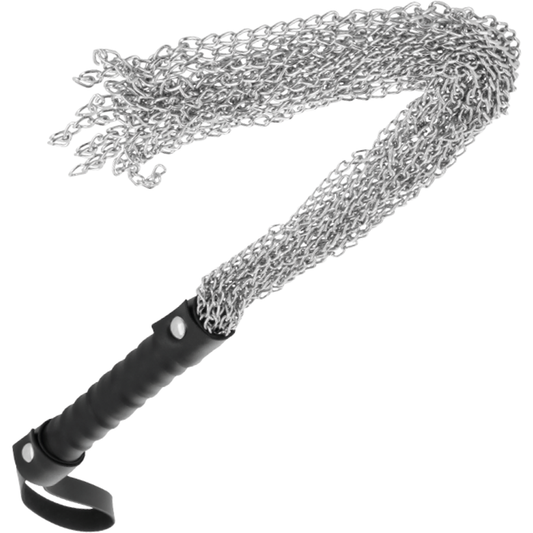 Darkness BDSM Metal Chain Flogger Whip