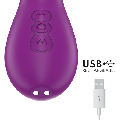 Intense Apolo Oscillating Rabbit Vibrator - Loveangels