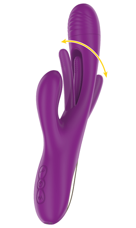 Intense Apolo Oscillating Rabbit Vibrator - Loveangels