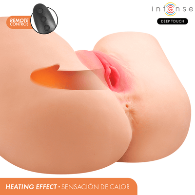 Intense Deep Touch Julia Remote Control Masturbator With Suction, Heat, Vibration And Voice - Loveangels