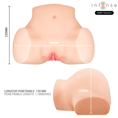 Intense Deep Touch Nicole Remote Control Masturbator With Suction, Heat, Vibration And Voice - Loveangels