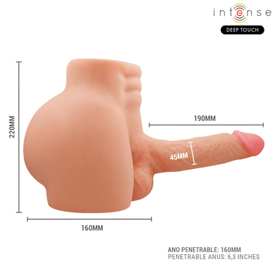 Intense Deep Touch Richie Remote Control Torso With Thrusting And Vibration - Loveangels