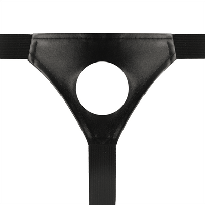 Intense Harness With 7 Inch Hollow Dildo - Loveangels