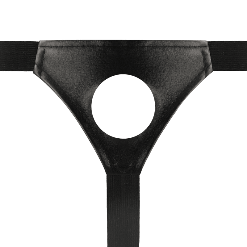 Intense Harness With 7 Inch Hollow Dildo - Loveangels