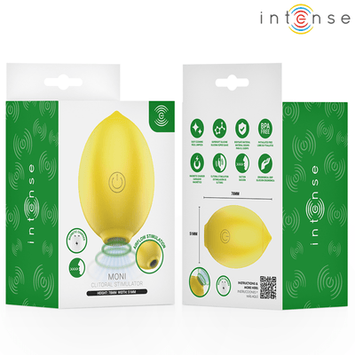 Intense Moni Lemon Air Pulse Clitoral Stimulator - Loveangels