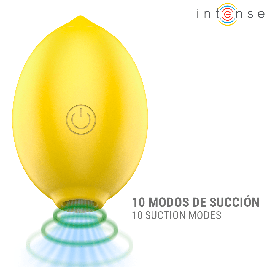 Intense Moni Lemon Air Pulse Clitoral Stimulator - Loveangels