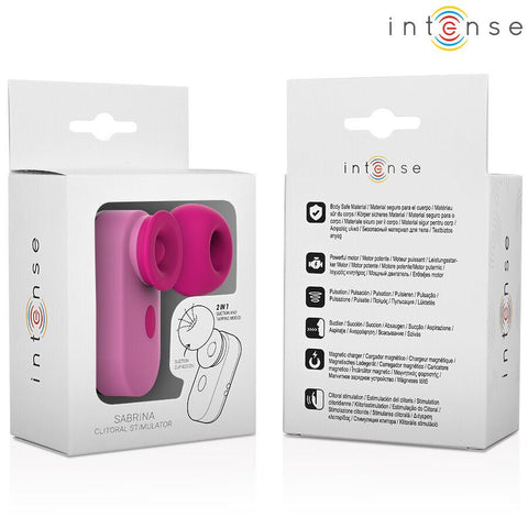 Intense Sabrina Clit Stimulator With Extra Cap - Loveangels