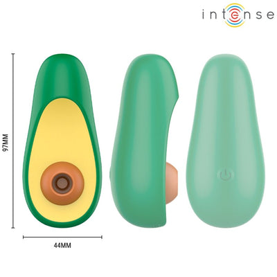 Intense Waki Avocado Air Pulse Clitoral Stimulator - Loveangels