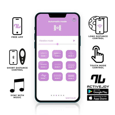 Into You App Control Silicone Panty Vibe - Loveangels