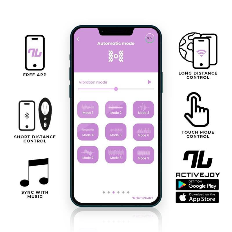 Into You App Control Silicone Panty Vibe - Loveangels