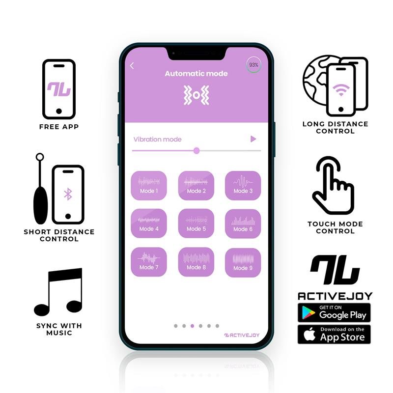 Into You App Series Vibrating Egg - Loveangels