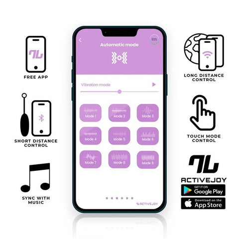 Into You App Series Vibrating Egg - Loveangels