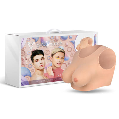 Into You Bodymatch Bowie Realistic Breast Form Liquid Silicone C Cup - Loveangels