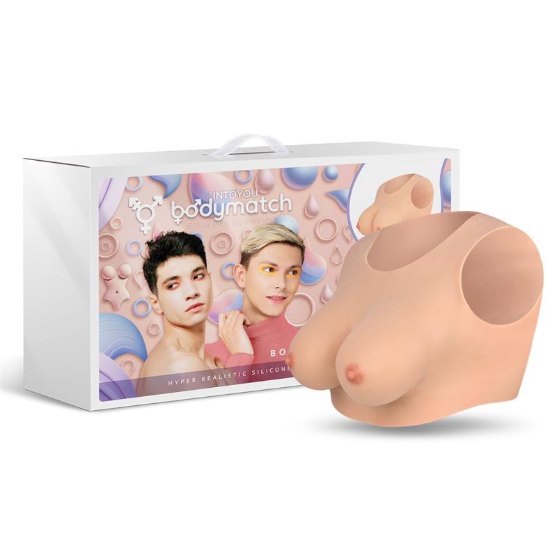 Into You Bodymatch Bowie Realistic Breast Form Liquid Silicone C Cup - Loveangels
