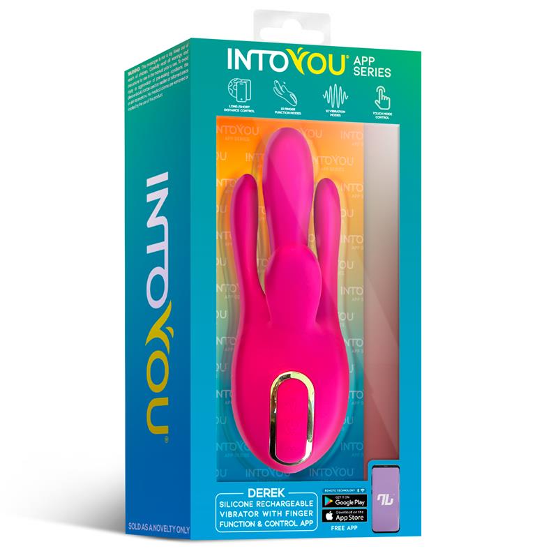 Into You Derek App Control Vibe With Finger Function - Loveangels
