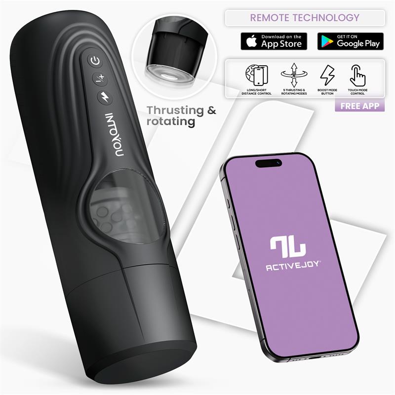 Into You Egor Thrusting And Rotating App Control Masturbator - Loveangels
