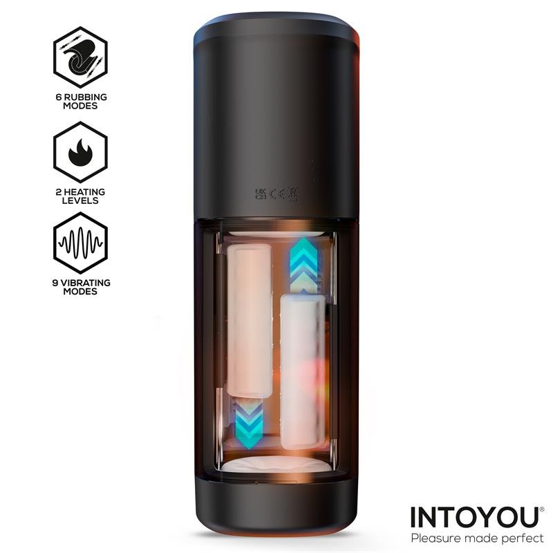Into You Nextor Advanced Rubbing Masturbator With Heat - Loveangels