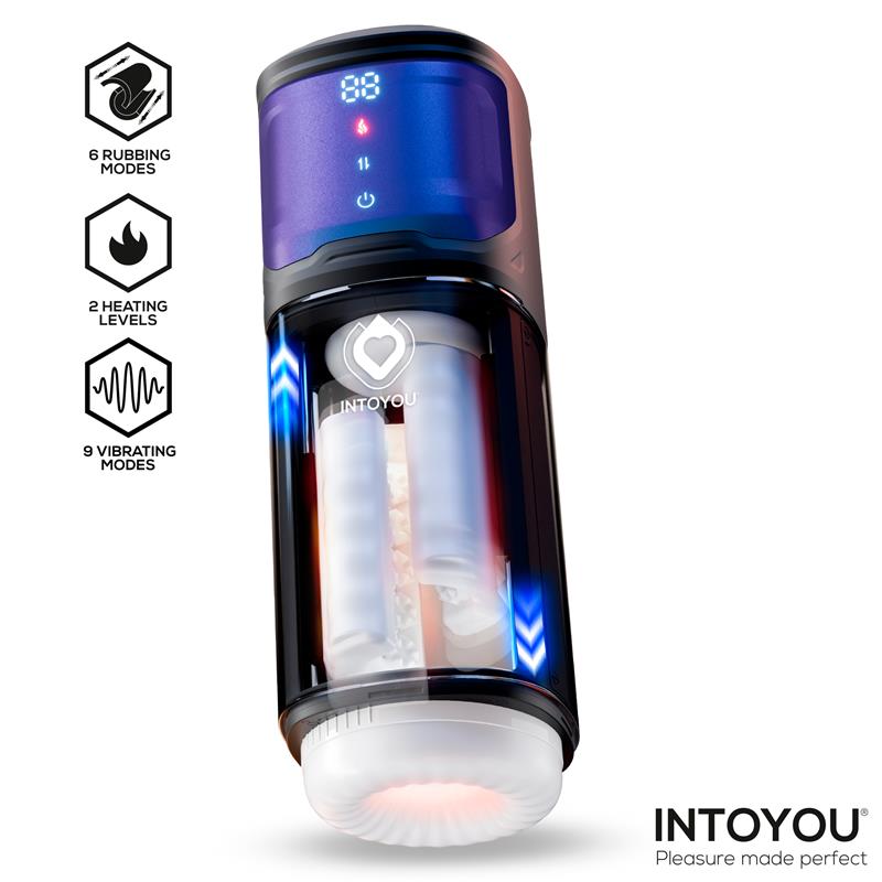 Into You Nextor Advanced Rubbing Masturbator With Heat - Loveangels