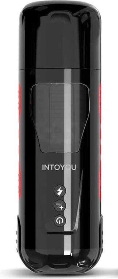 Into You Pyro Advanced Vibrating Thrusting Rotating Masturbator - Loveangels