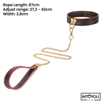 IntoYou 8pc Black And Red Bondage Set - Loveangels