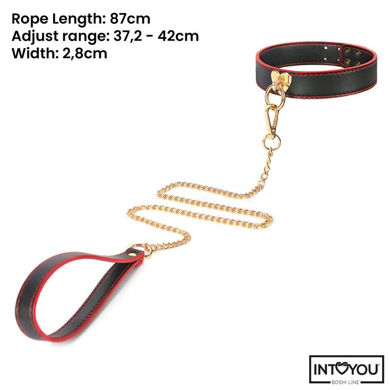 IntoYou 8pc Black And Red Bondage Set - Loveangels