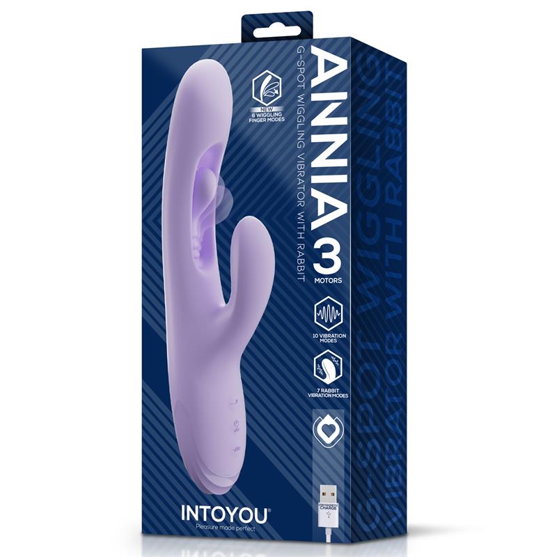 IntoYou Annia Rabbit Vibrator With Internal Wriggling - Loveangels