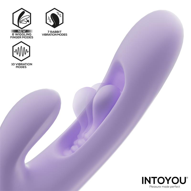 IntoYou Annia Rabbit Vibrator With Internal Wriggling - Loveangels