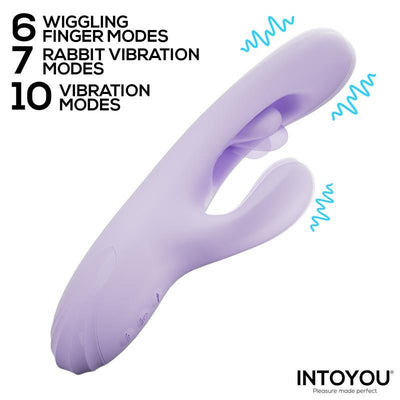 IntoYou Annia Rabbit Vibrator With Internal Wriggling - Loveangels