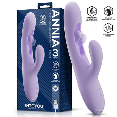 IntoYou Annia Rabbit Vibrator With Internal Wriggling - Loveangels
