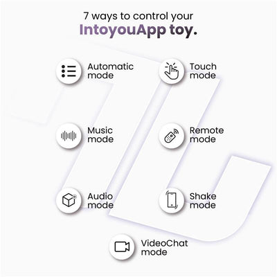 IntoYou App Series Salma Vibrating Dual Ended Wand With Flapping Tongue - Loveangels