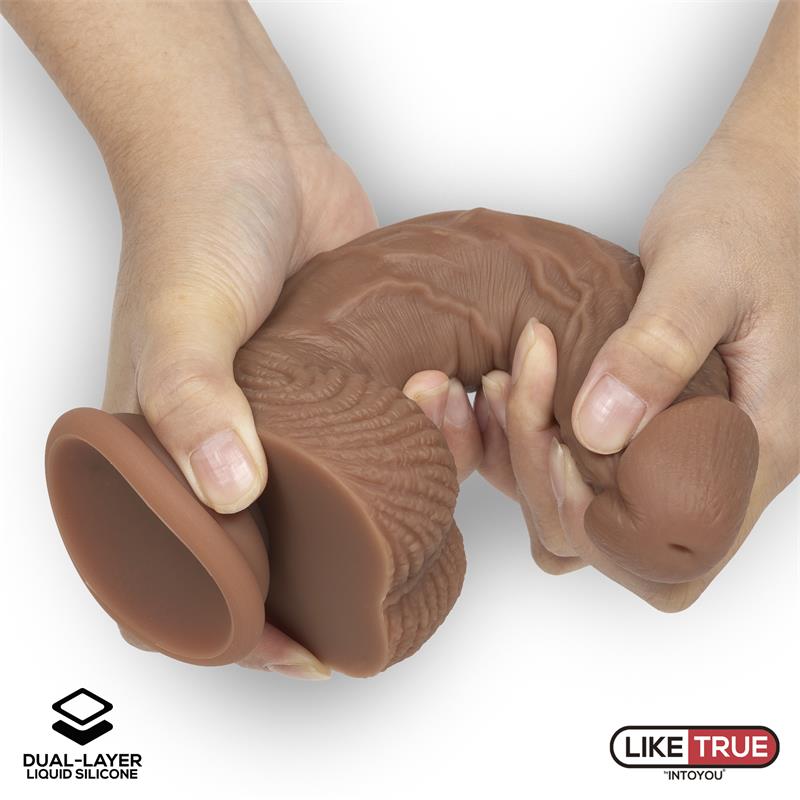 IntoYou Like True Dual Layer Silicone Dildo 8.25 Inch - Loveangels