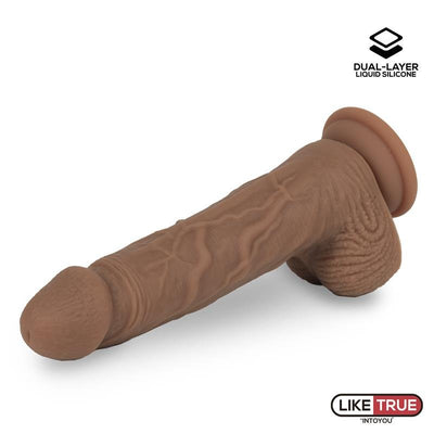 IntoYou Like True Dual Layer Silicone Dildo 8.25 Inch - Loveangels