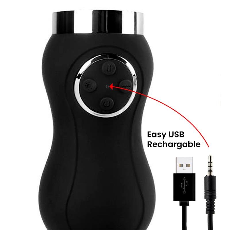 IntoYou Remote Control BDSM Line Sex Machine With Vibration, Thrusting And Heating - Loveangels