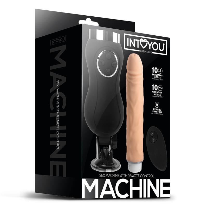 IntoYou Remote Control BDSM Line Sex Machine With Vibration, Thrusting And Heating - Loveangels