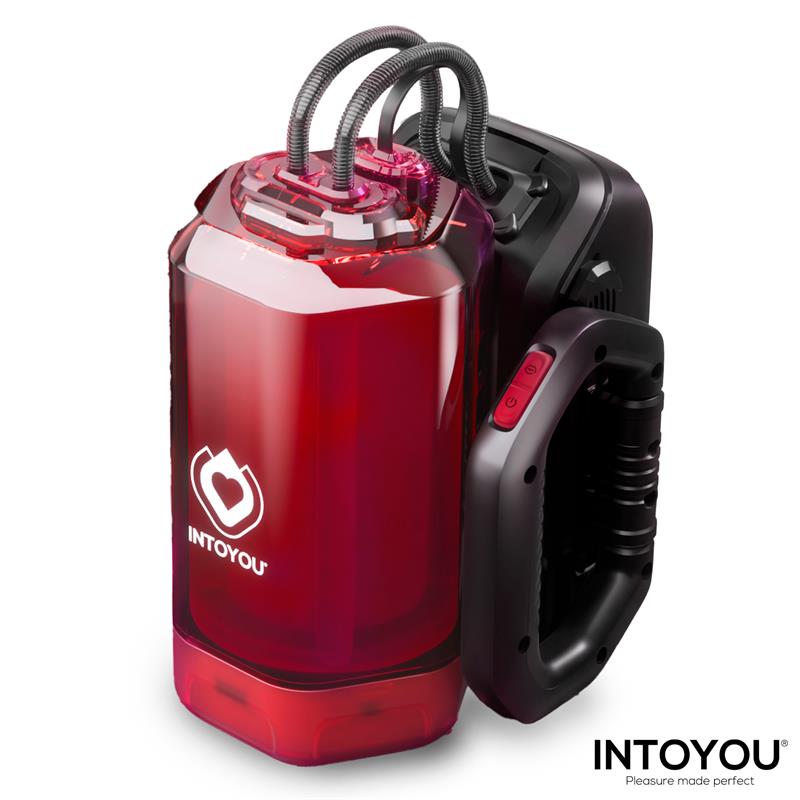 IntoYou Vexor 3 in 1 Male Masturbator Sucking, Thrusting and Vibrator - Loveangels