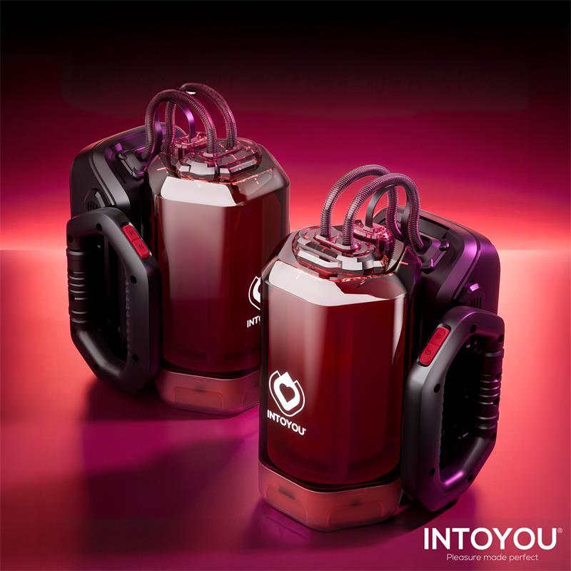 IntoYou Vexor 3 in 1 Male Masturbator Sucking, Thrusting and Vibrator - Loveangels