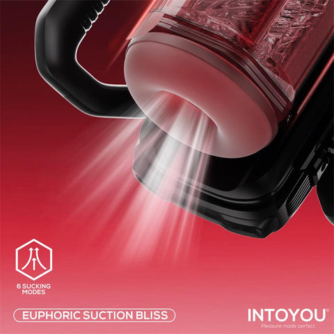 IntoYou Vexor 3 in 1 Male Masturbator Sucking, Thrusting and Vibrator - Loveangels