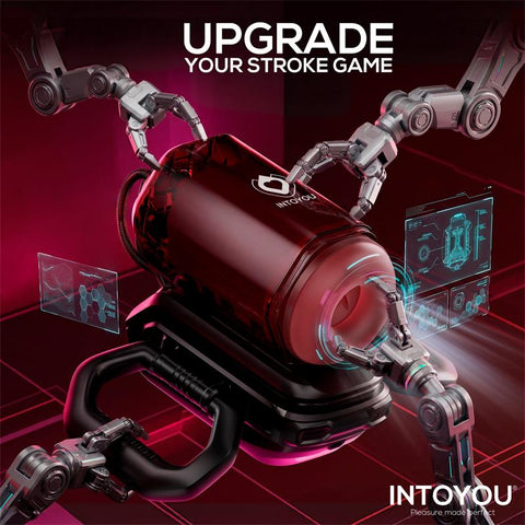 IntoYou Vexor 3 in 1 Male Masturbator Sucking, Thrusting and Vibrator - Loveangels