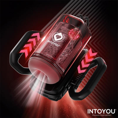 IntoYou Vexor 3 in 1 Male Masturbator Sucking, Thrusting and Vibrator - Loveangels