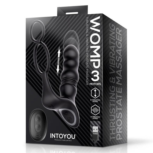 IntoYou Womp Thrusting Prostate Massager With Remote - Loveangels